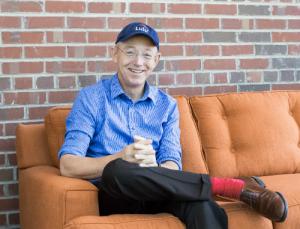 Bob Young CEO of Lulu on couch