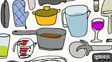 Various kitchenware items