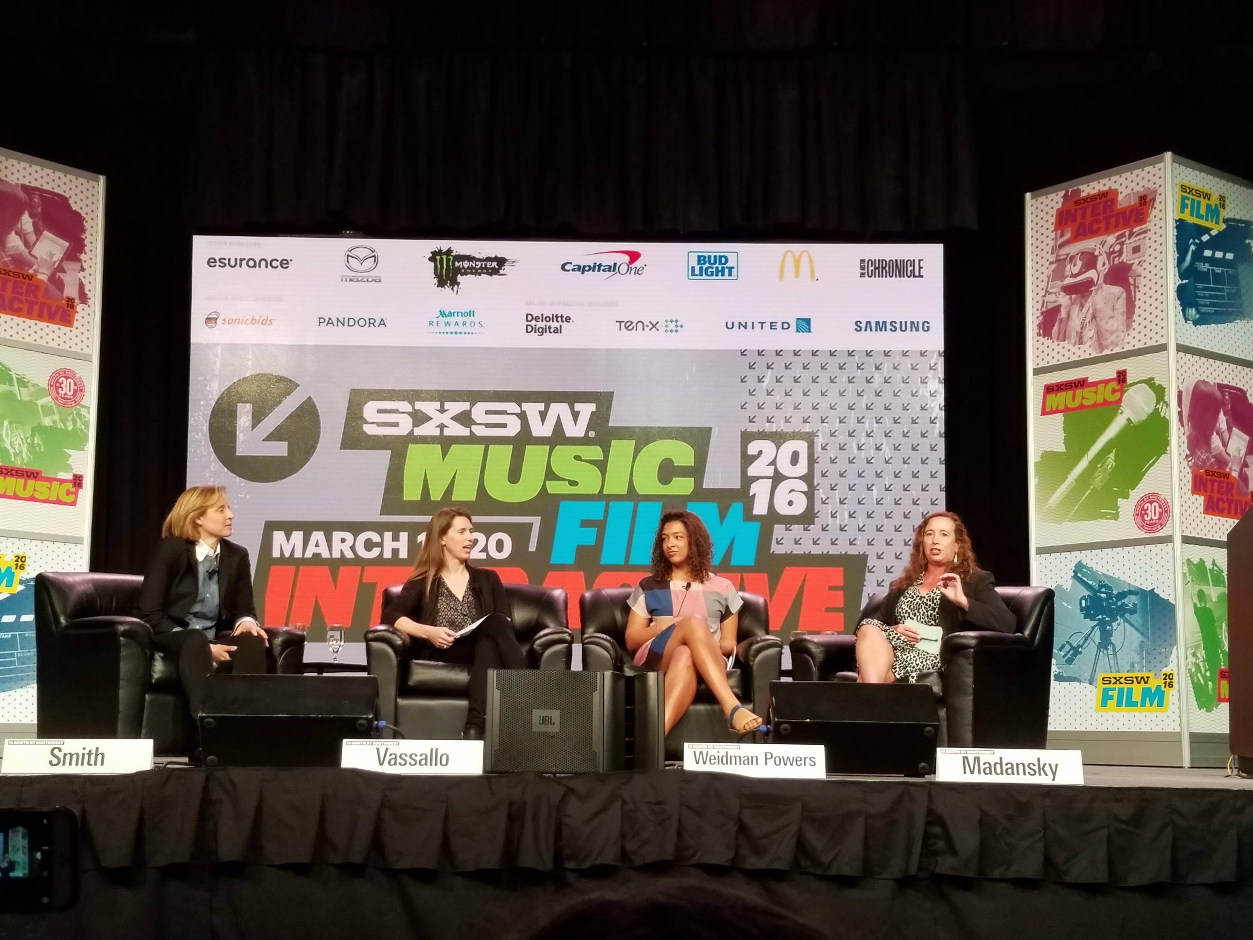 Elephant in the valley panel at SXSW 2016
