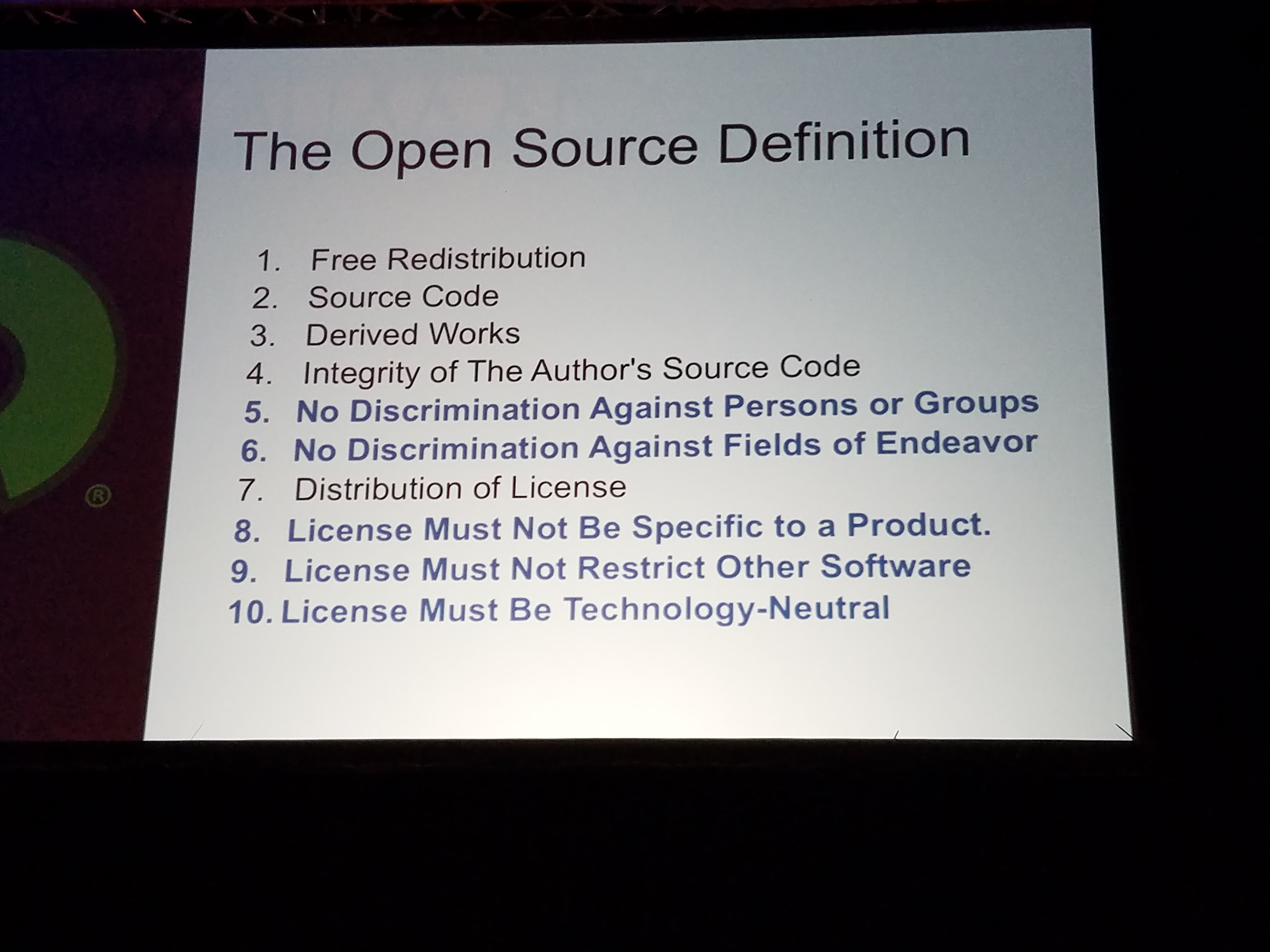 10 parts of the open source definition