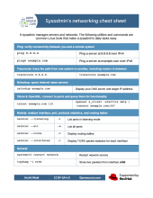 Linix networking cheat sheet cover