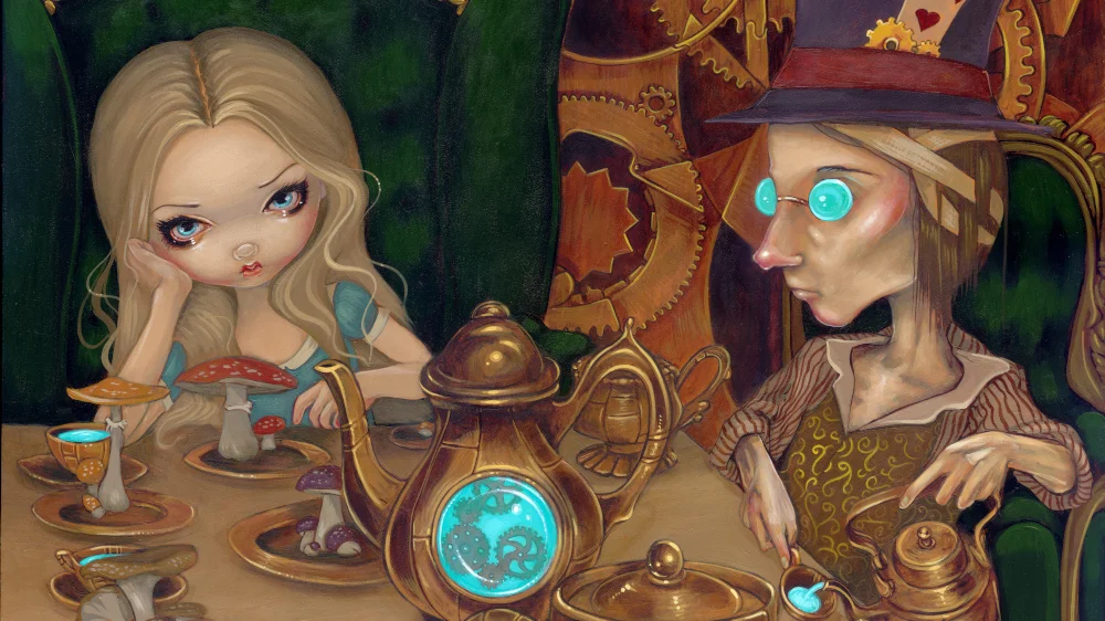 Alice and the Mad Hatter