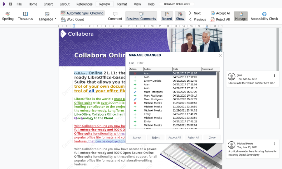 Collabora Office for Android & iOS - Collabora Office and Collabora Online