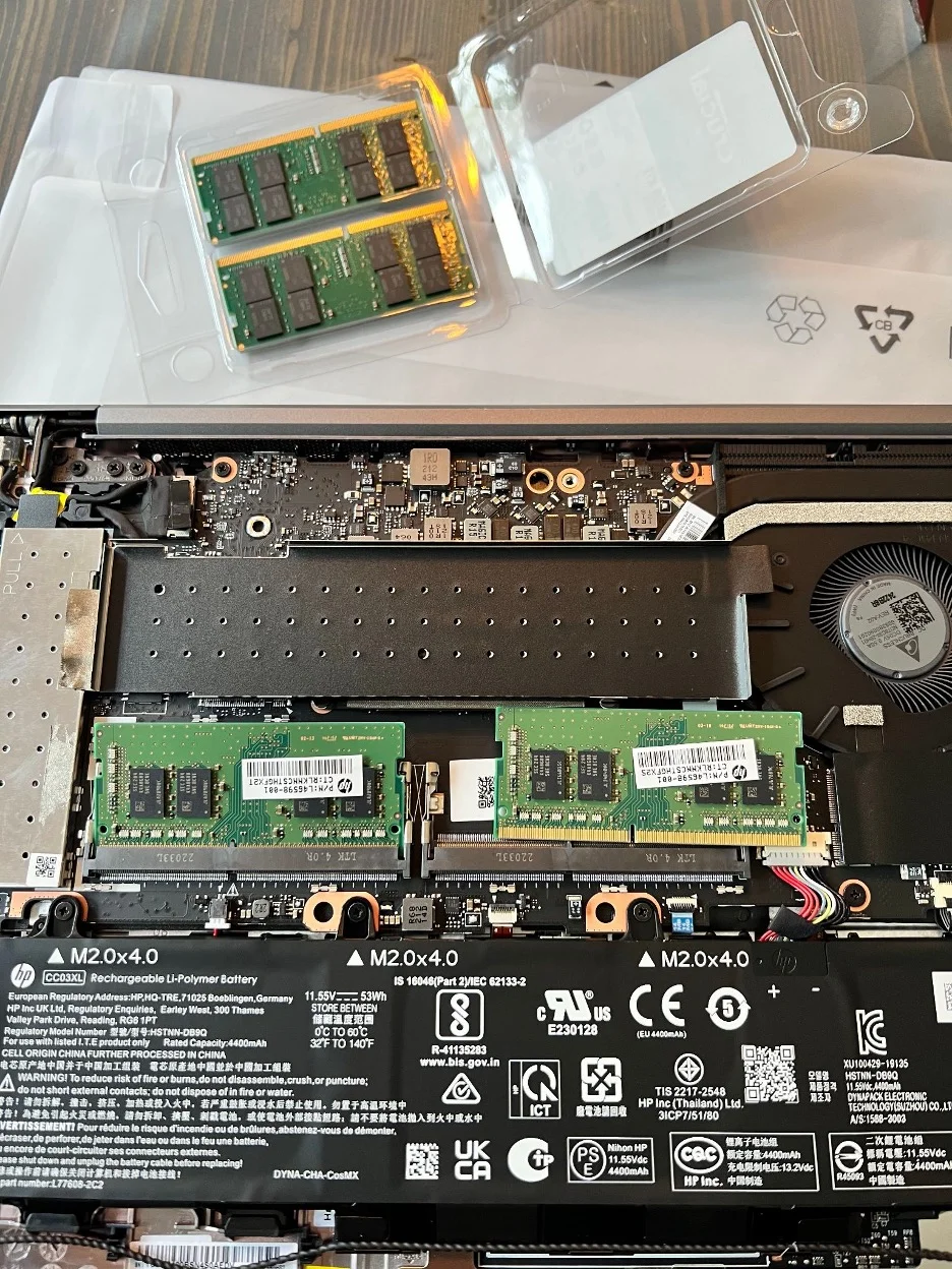 HP Dev One RAM upgrade