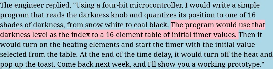Adding colors helps us see the difference between block elements (blue) and inline elements (pink)