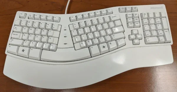 Microsoft Natural keyboard.