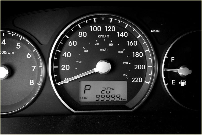 Odometer rolling over