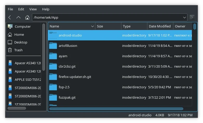 QtFM file manager