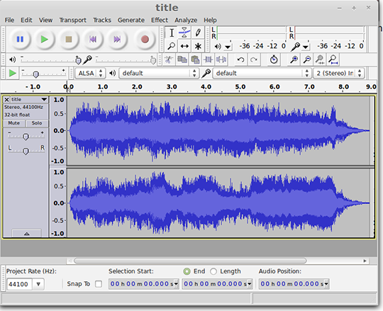 open source editor audacity has become