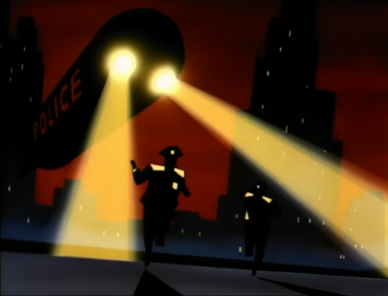 Animated Batman, a shot in the dark