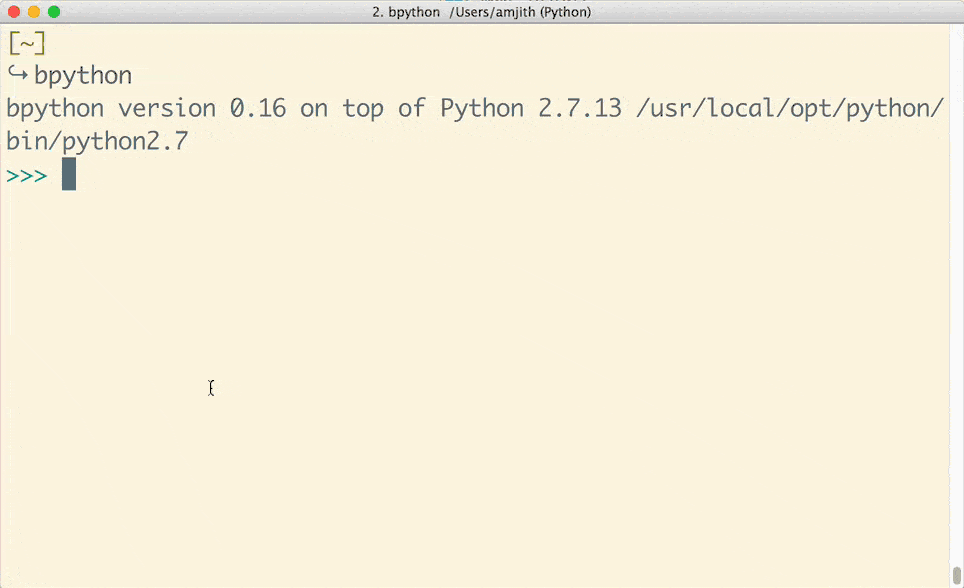 Find out about bpython: A Python REPL With IDE-Like Features