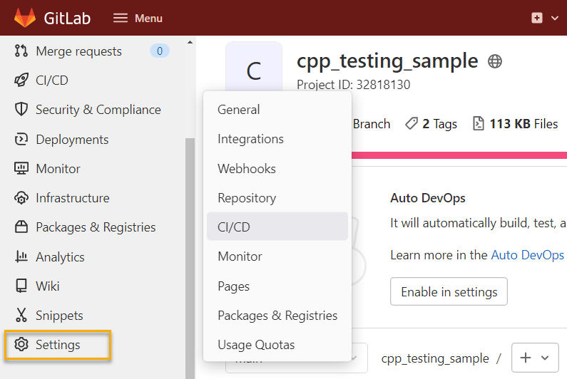 Gitlab Ci Unit Test Example