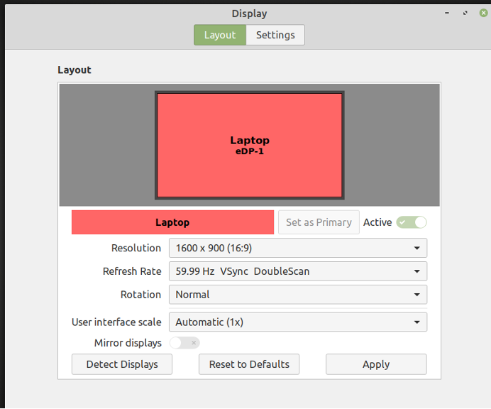 accessibility options - display