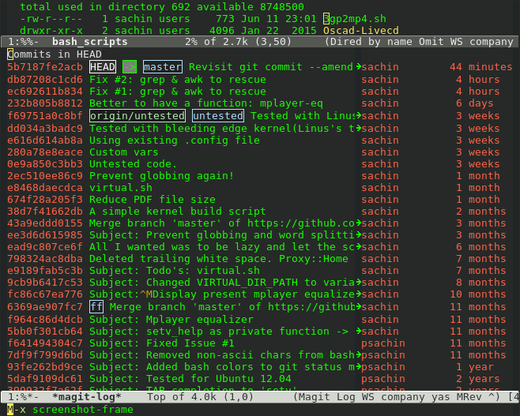 emacs text editor