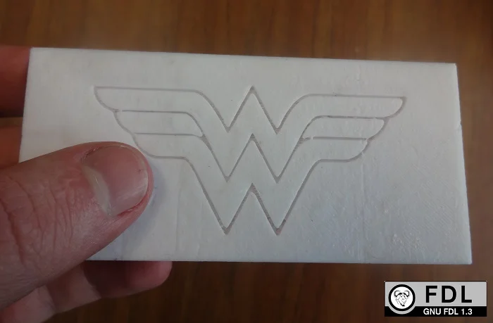 Wonder Woman NinjaFlex cover.