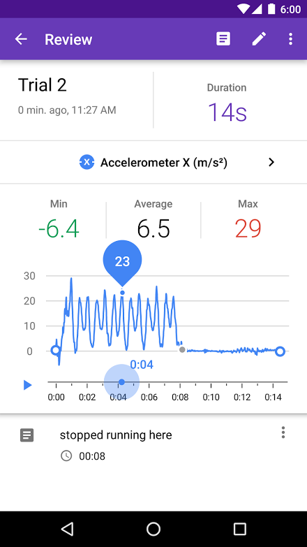 Google Science app