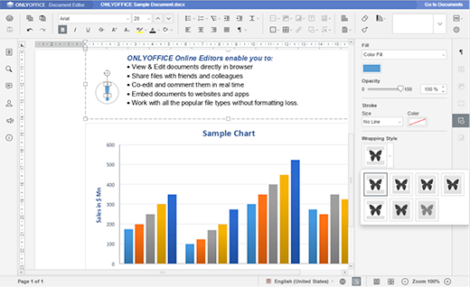 Collaborative text editor