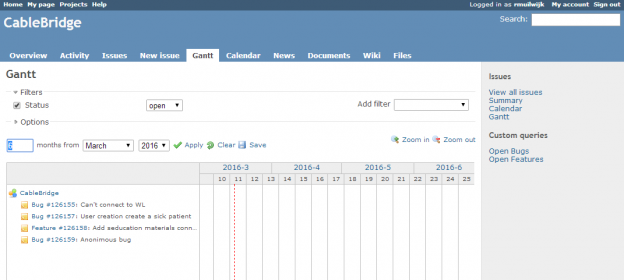 Open Source Gantt Chart