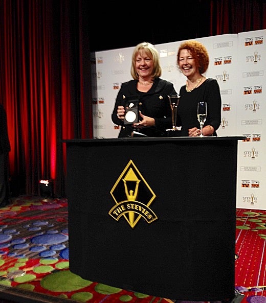 2014 Gold Stevie Award Winners, Denise Dumas and Katrinka McCallum