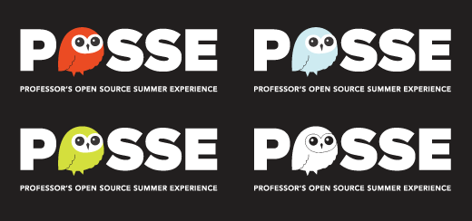 POSSE logo colors (inverse)