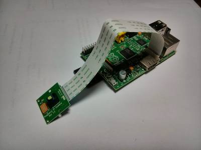 Raspberry Pi and its camera