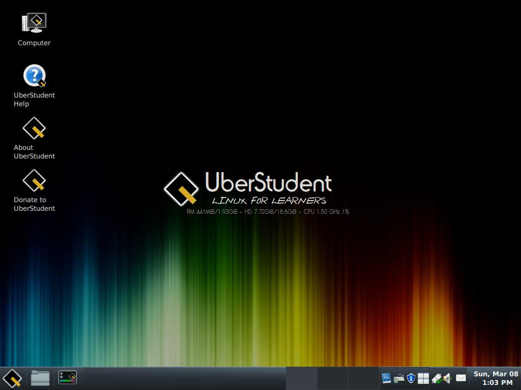 UberStudent 4.1 One-panel Desktop