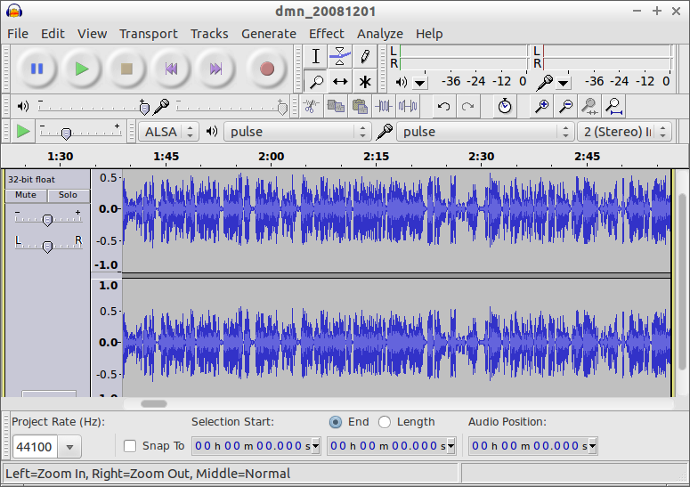 open source editor audacity has become