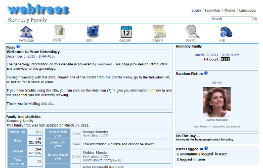 webtrees genealogy