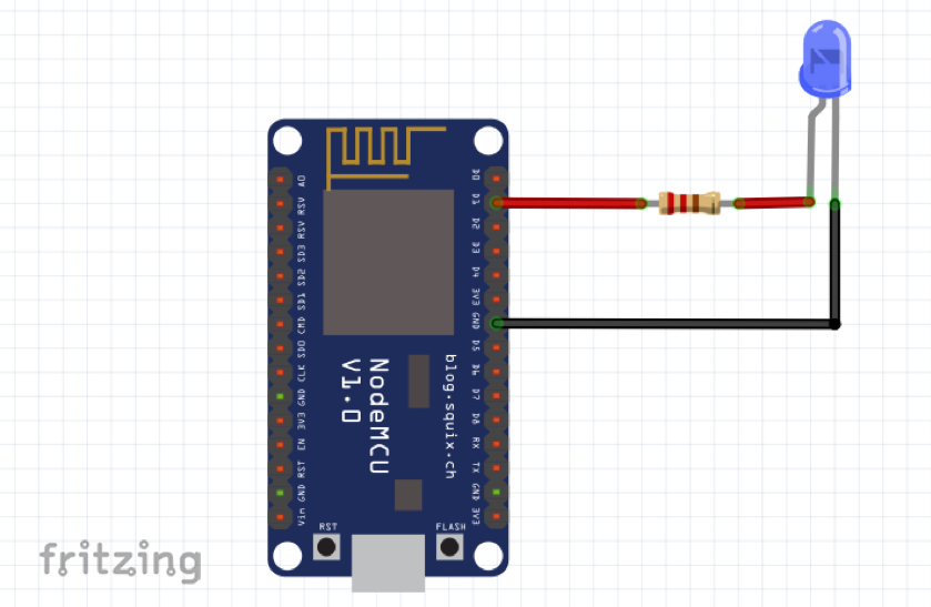 Wiring an offboard LED