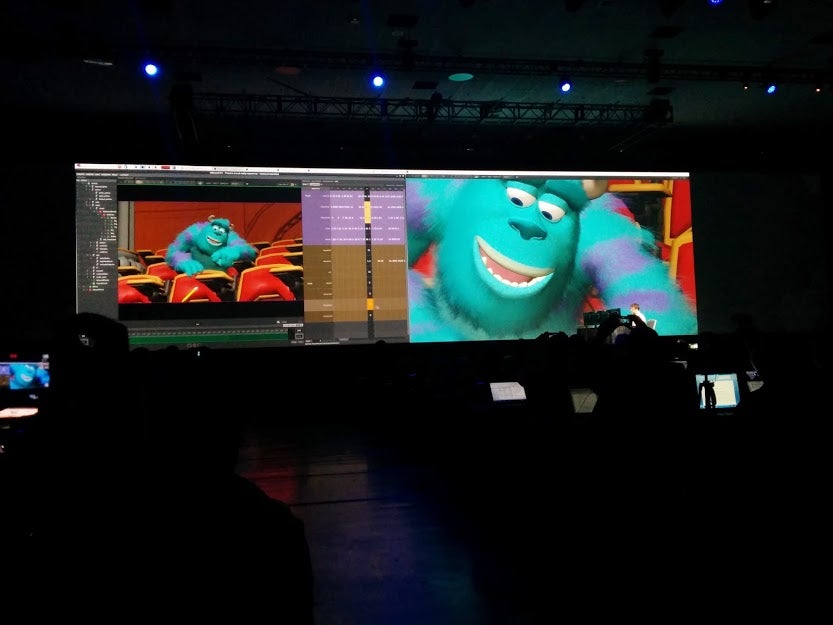 Pixar at tech conference