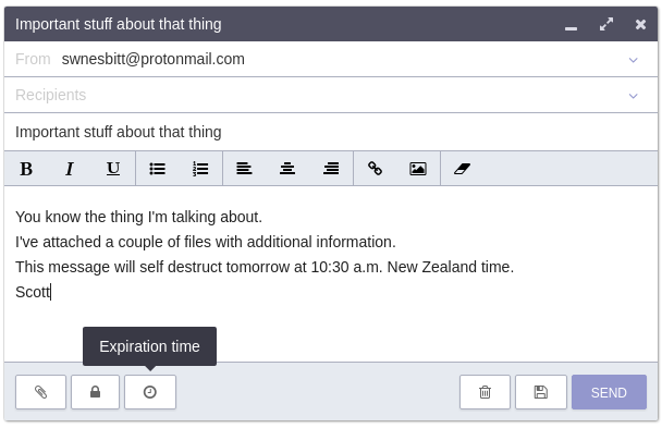 protonmail secure email