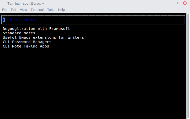 simplenote tags notational velocity