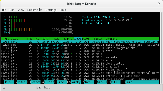 linux text-based serial terminal program