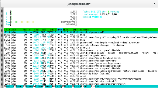 linux uxterm v xterm v terminal