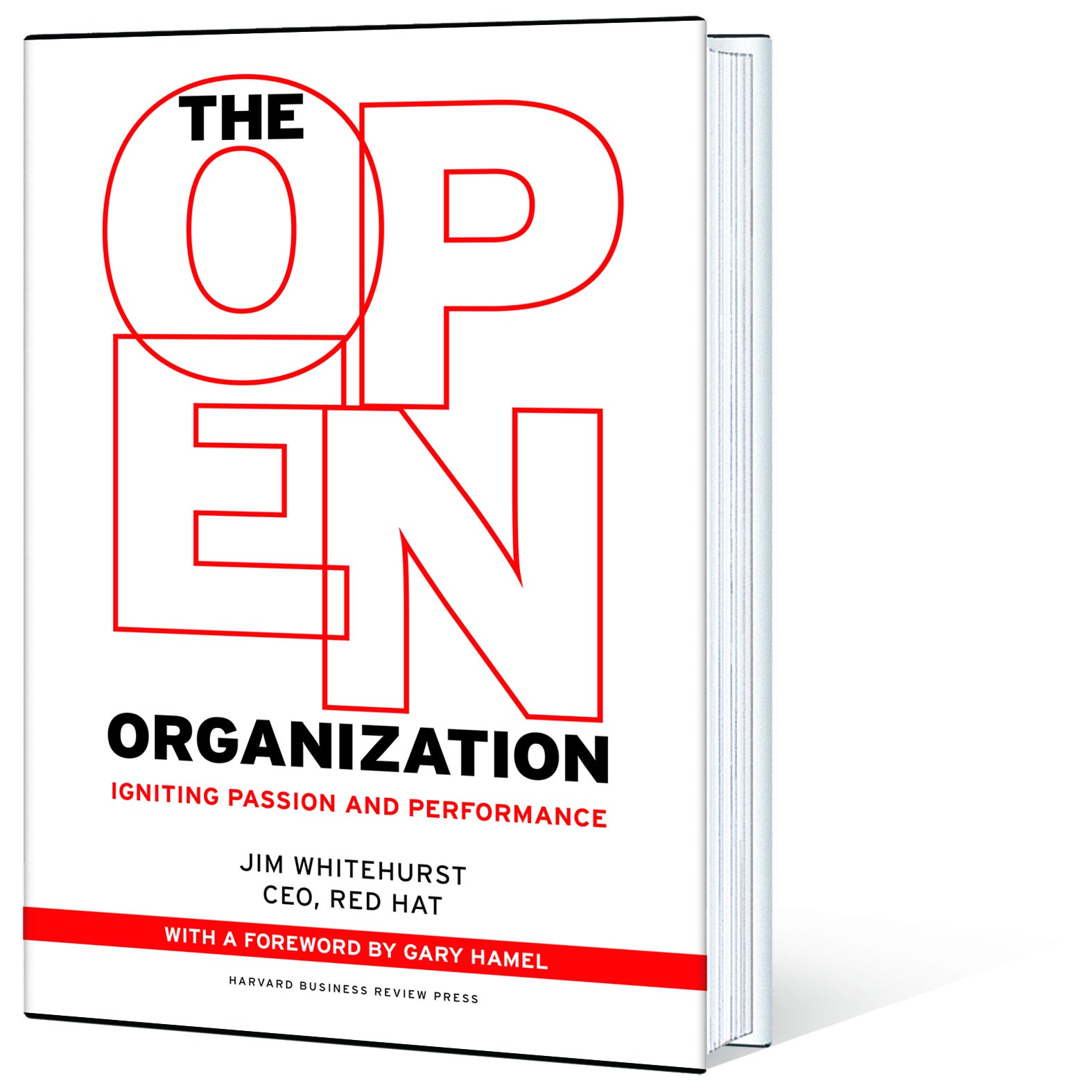The Open Organization book cover profile