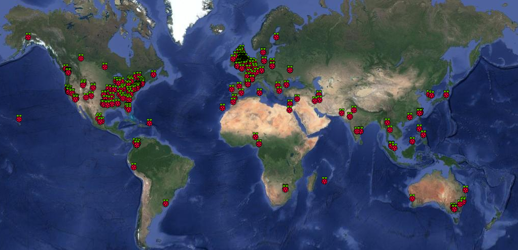 Raspberry Jam event map