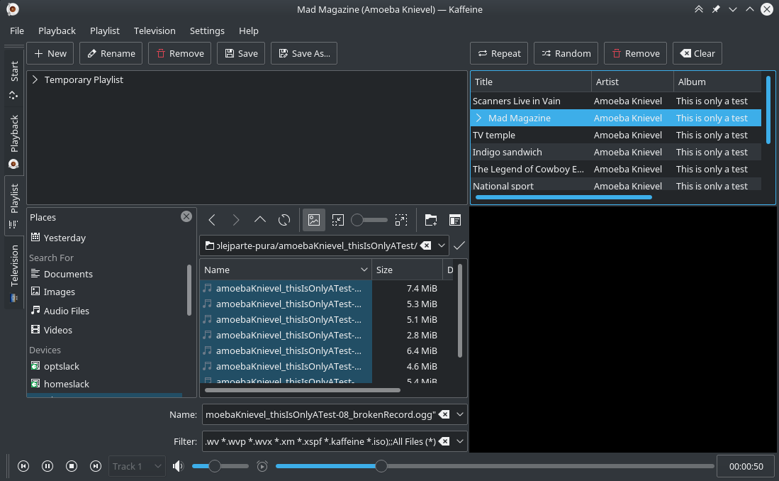 lightweight video player over ssh