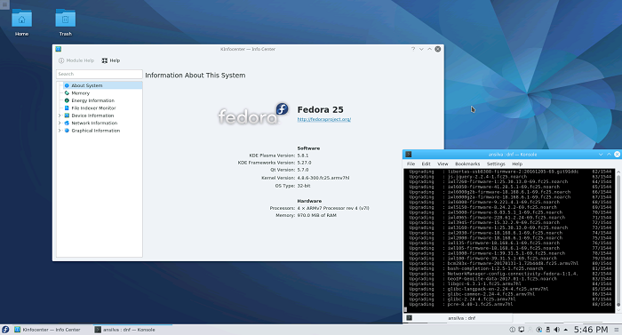 KDE on Raspberry Pi 3
