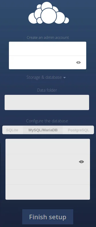 ownCloud screenshot