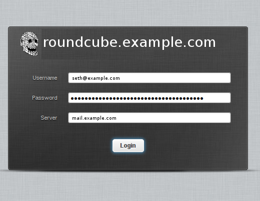 Roundcube screenshot