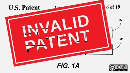 Invalidated patent