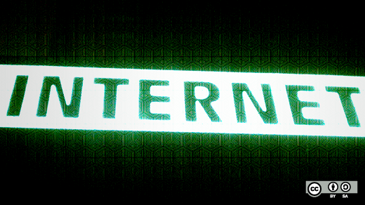 Neon sign: Internet