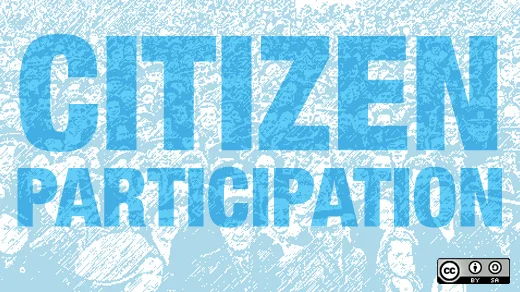 Citizen participation (blue)