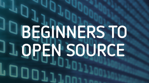 Beginners to Open Source, code background