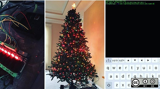 LightShowPi Christmas tree