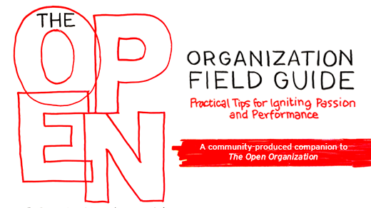 Open Organization field guide cover