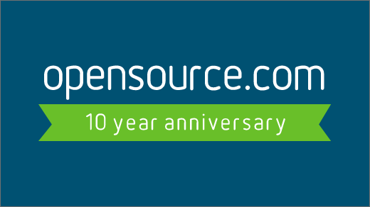 Opensource.com 10-year anniversary