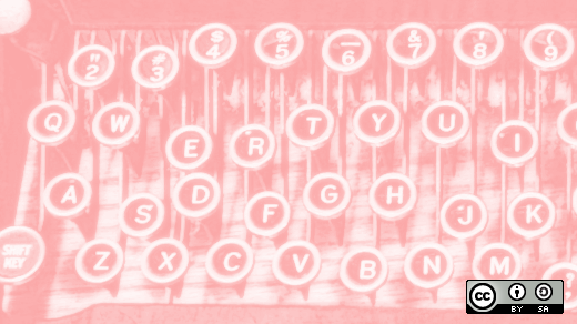 Typewriter keys