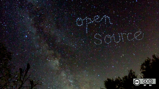 Open source stars.