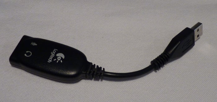 Logitech USB audio adapter